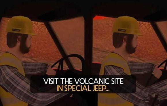 火山旅行vr单机版下载,火山旅行vr,休闲游戏,益智游戏